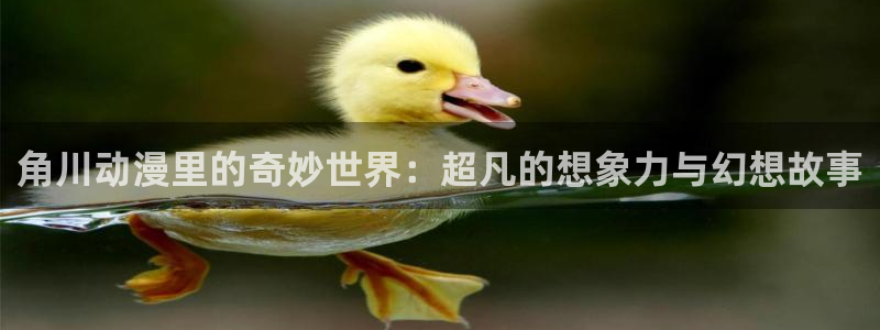 同人动漫天堂：角川动漫里的奇妙世界：超凡的想象力与幻想故事
