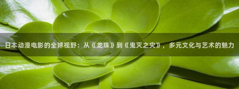动漫天堂网址：日本动漫电影的全球视野：从《龙珠》到《鬼灭之灾》，多元文化与艺术的魅力
