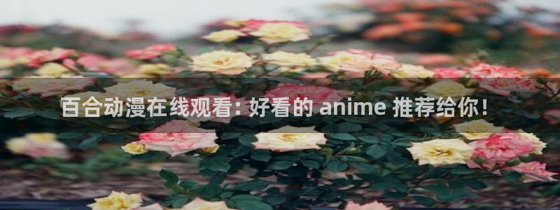 acg动漫天堂：百合动漫在线观看: 好看的 anime 推荐给你！
